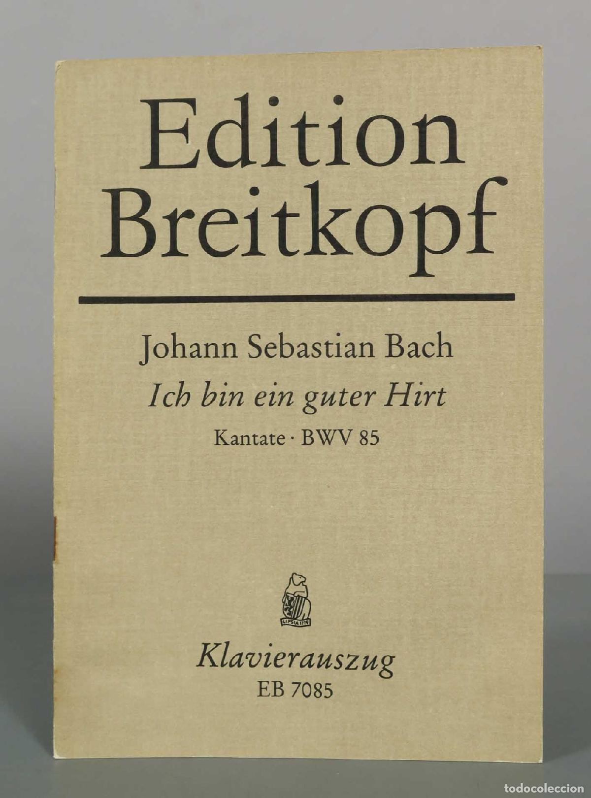 Partituras musicales: PARTITURA. Misa en Si menor BWV232 - Johann Sebastian Bach - Breitkopf