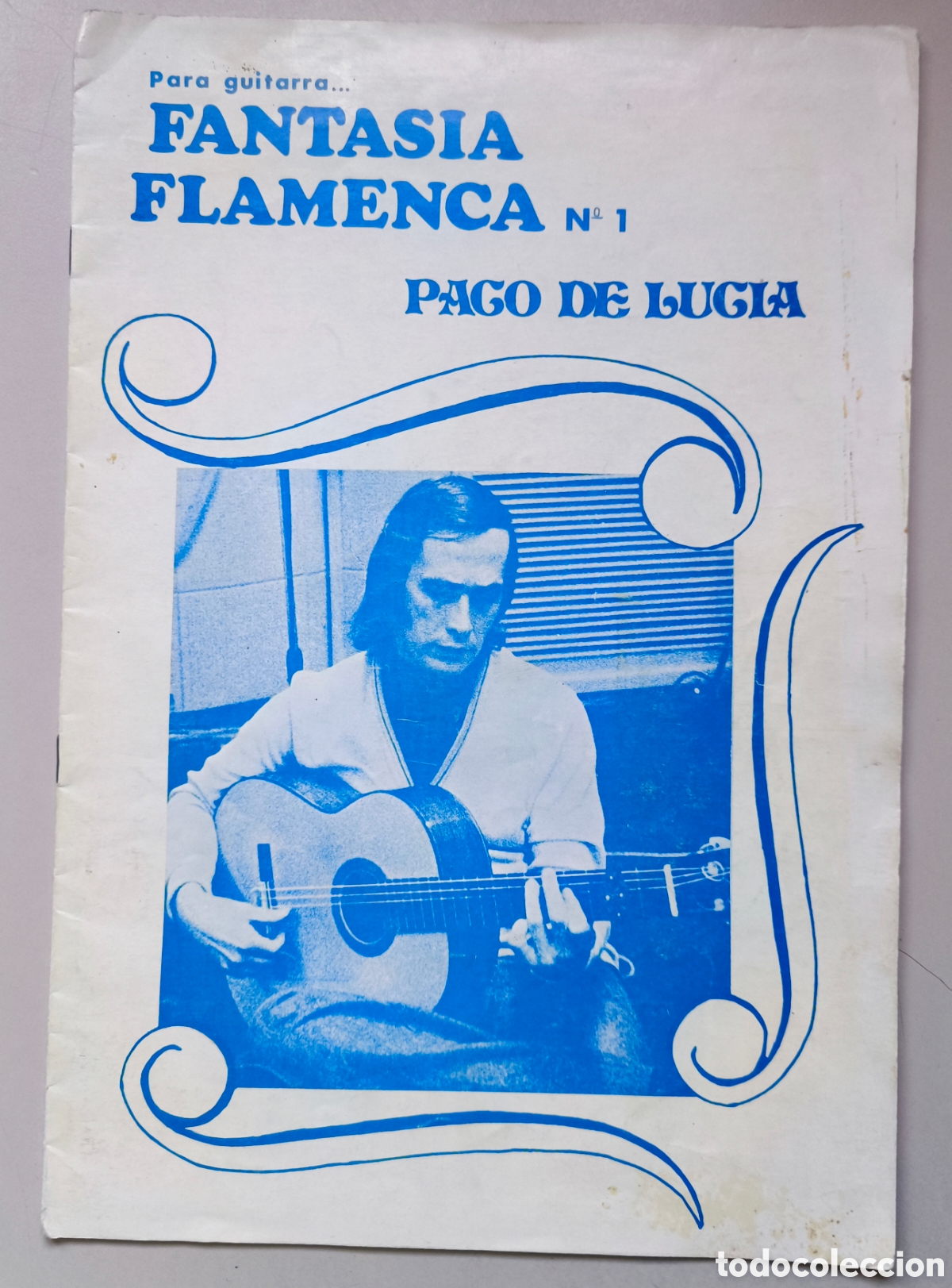 Partituras musicales: Paco de lucia libro de partituras 15 pag.
