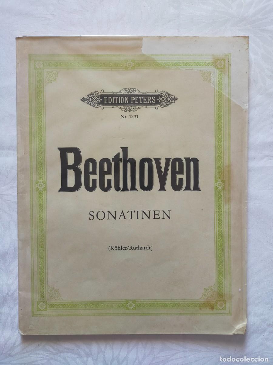 Partiture musicali: BEETHOVEN: SONATINEN (Sonatinas) - Editi&oacute;n Peters N&ordm; 1231