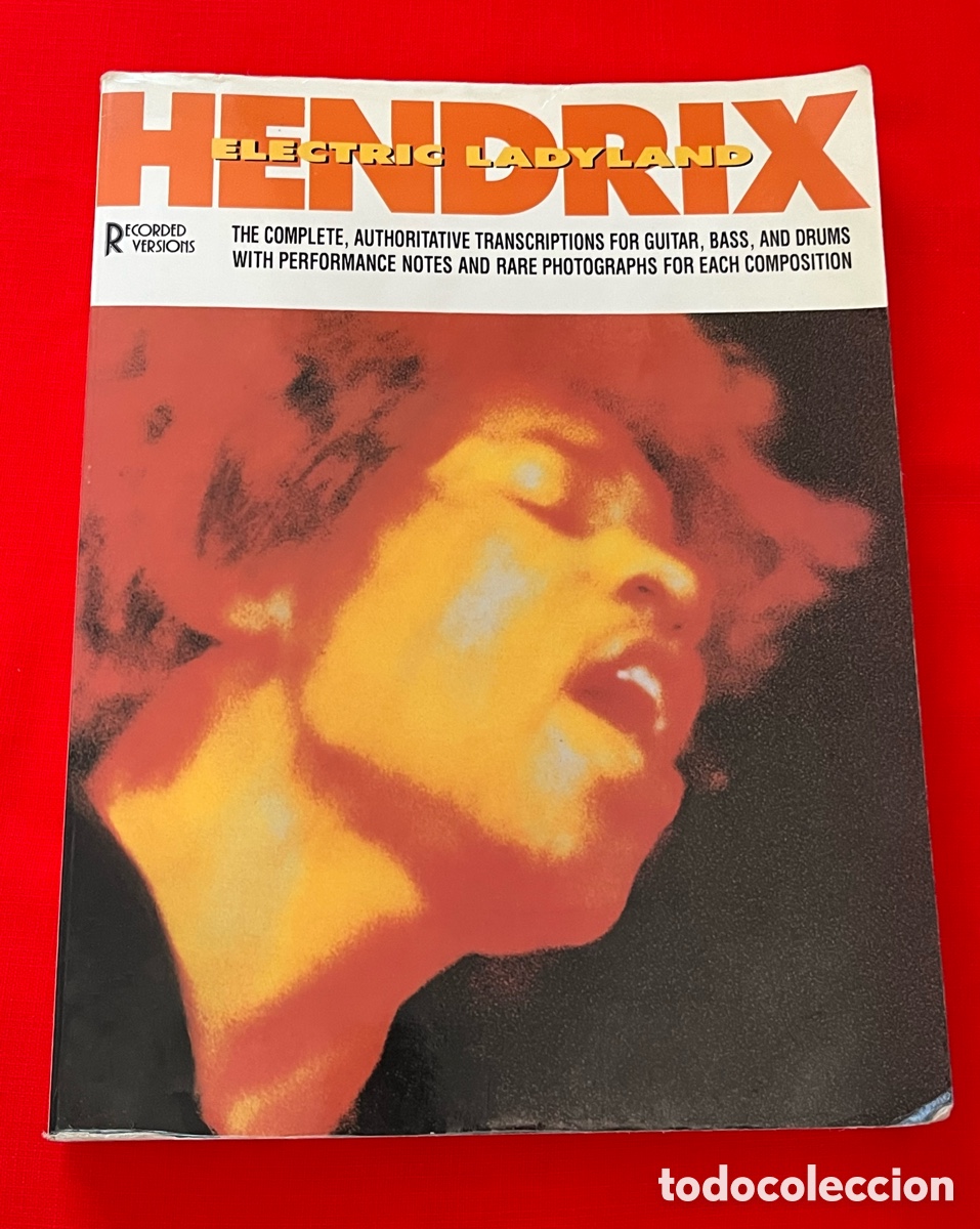 Partituras musicales: Libro de partituras - Jimi Hendrix - Electric Ladyland