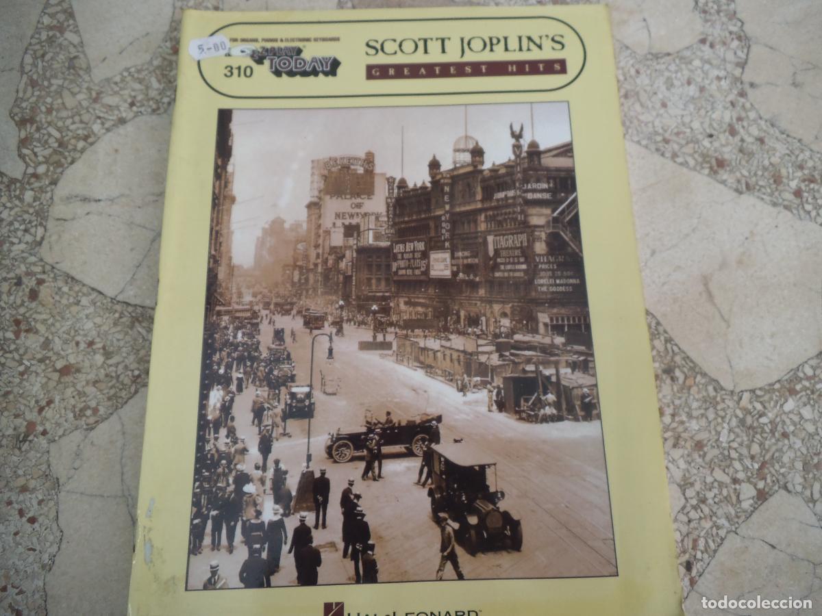 Partituras musicales: partituras, ez play today n&ordm; 310,scott joplin's, greatest hits,48 paginas