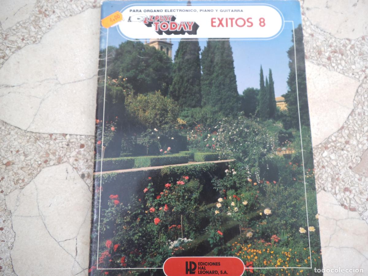 Partituras musicales: partituras, ez play today, exitos 8, ,48 paginas