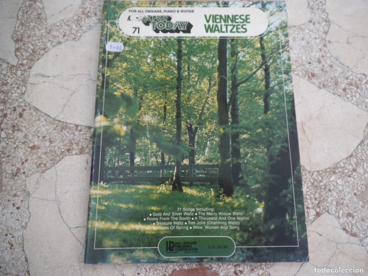 Partituras musicales: partituras, ez play today n&ordm; 71, viennese waltzes ,48 paginas