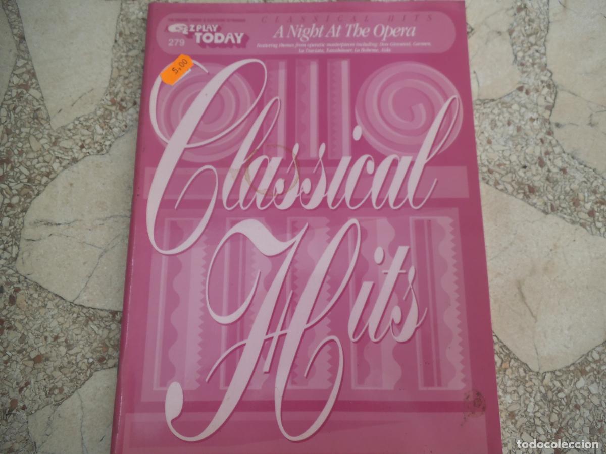 Partitions Musicales: partituras, ez play today n&ordm; 280, a night at the symphony, 72 paginas,classical hits