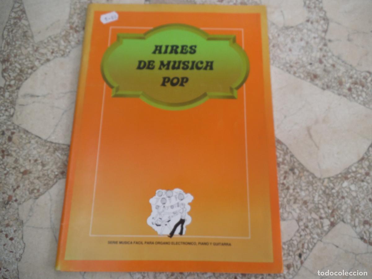 Partituras musicales: partituras, aires de musica pop ,40 paginas, ediciones hal leonard s.a