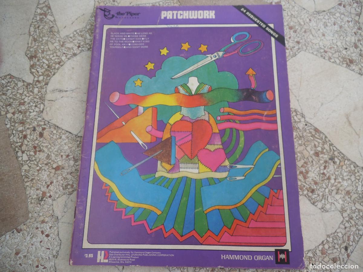 Partituras musicales: partitura, the piper patchwork, 24 hits, hammond organ 52 paginas