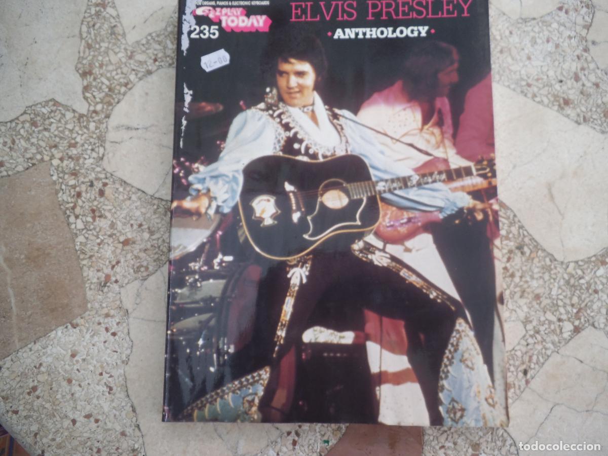 Partituras musicales: partitura, ez play today,n&ordm; 235, elvis presley anthology, 128 paginas