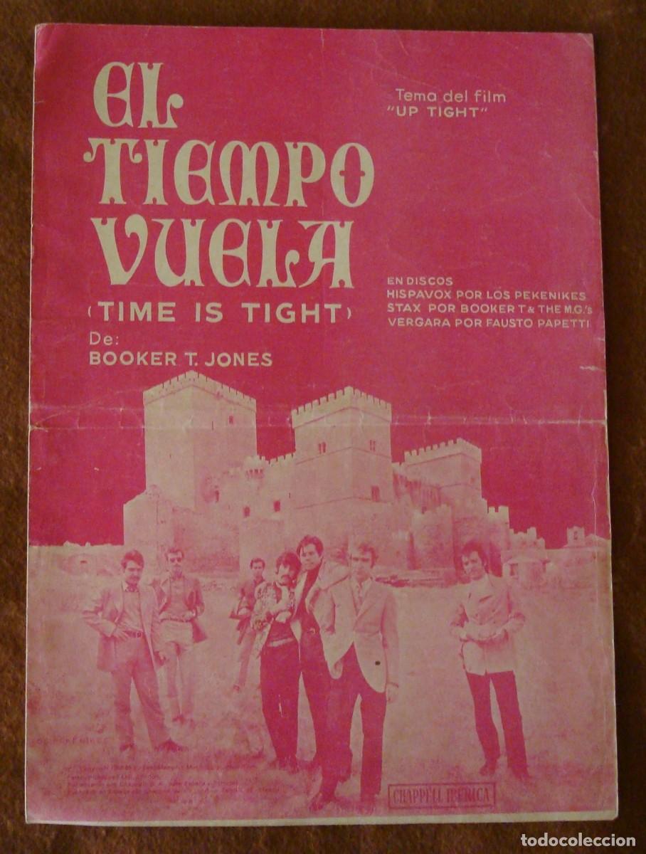 Partituras musicales: Booker T & the MG's : El tiempo vuela - Edici&oacute;n original 1969 Chappell Iberica