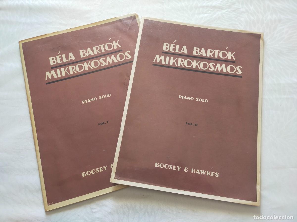 Partituras musicales: BELA BARTOK: MIKROKOSMOS para Piano (Volumen I y II) - Boosey & Hawkes