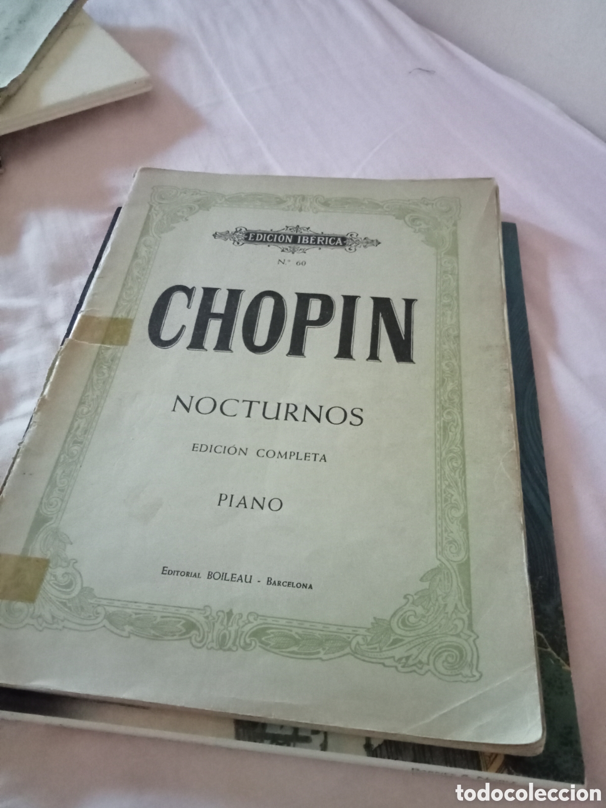 Partituras musicales: Chopin nocturnos edici&oacute;n completa