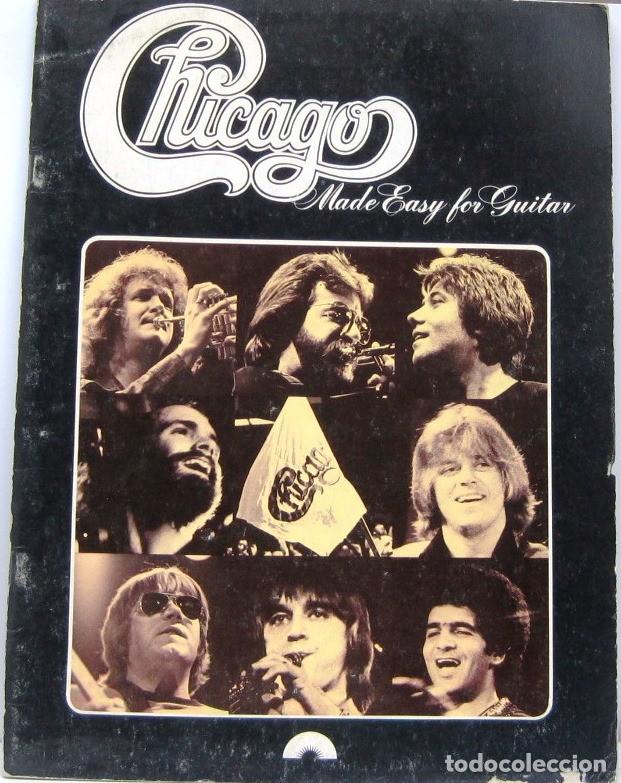 Partituras musicales: CHICAGO - MADE EASY FOR GUITAR - PARTITURAS