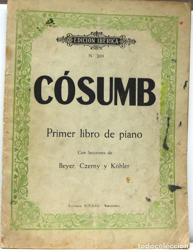 Partituras musicales: COSUMB - PRIMER LIBRO DE PIANO - PARTITURAS