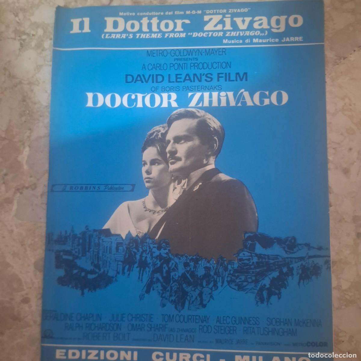 Partituras musicales: ANTIGUA PARTITURA .TEMA DEL DOCTOR ZHIVAGO LARA PARA PIANO SOLO. 1967