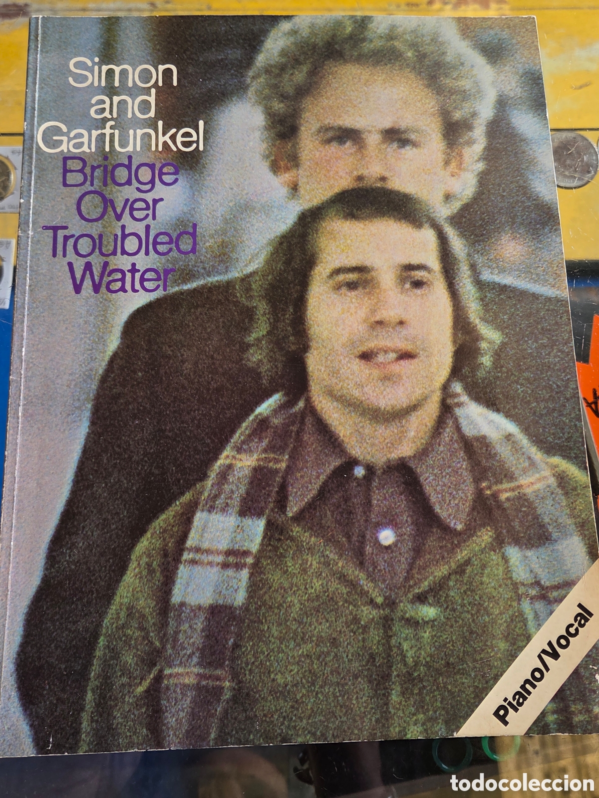 Partituras musicales: Partitura Simon and Garfunkel Bridge over troubled water 1970 Piano/vocal
