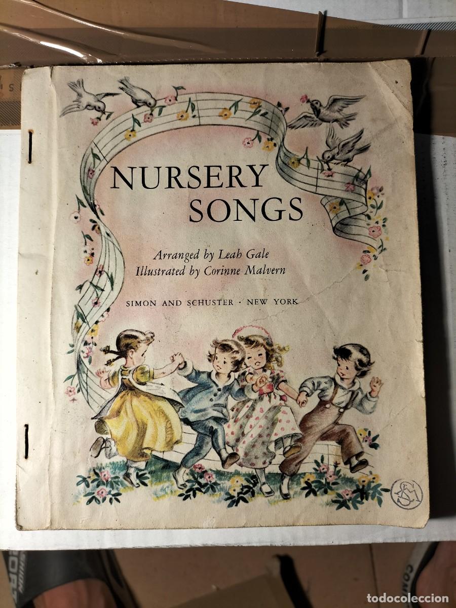 Partituras musicales: Canciones infantiles antiguas de la d&eacute;cada de 1940,