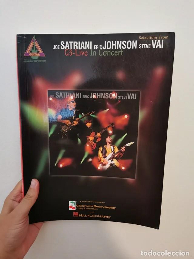 Partituras musicales: (TAB) G3 - Satriani + Vai + Johnson
