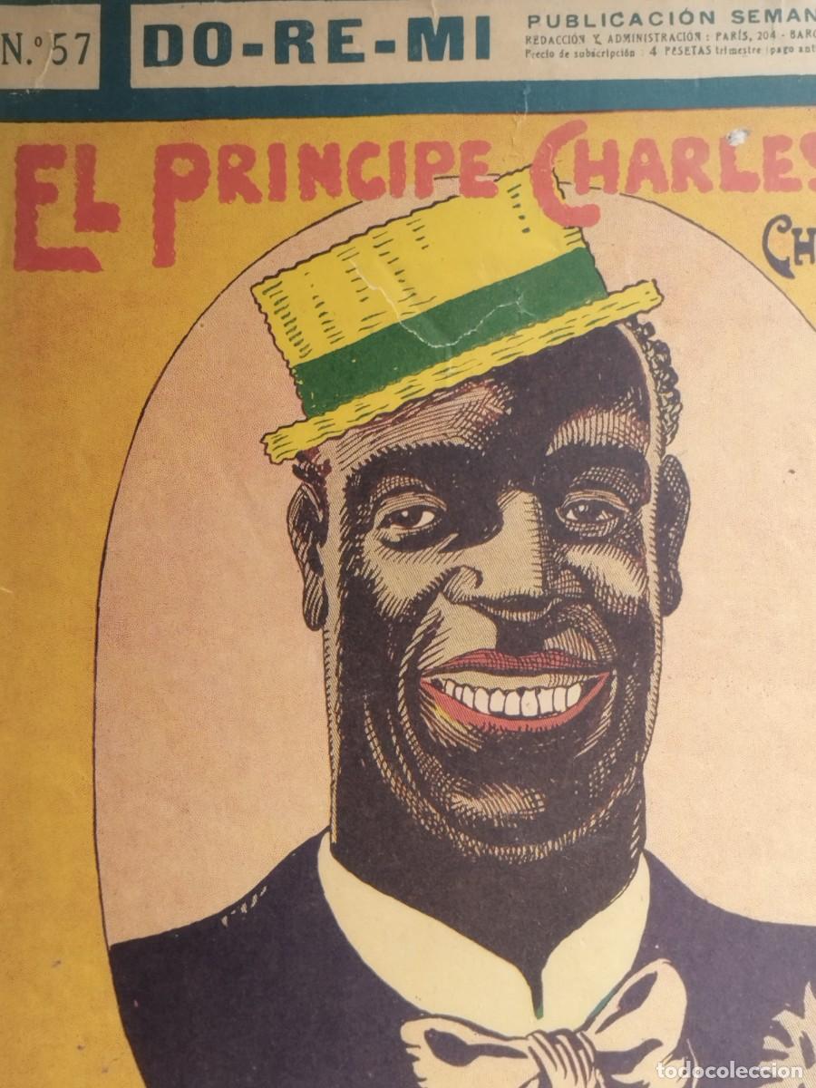 Partituras musicales: Do-re-mi, publicaci&oacute;n semanal. N&ordm; 57. El Pr&iacute;ncipe Charlest&oacute;n, partitura.