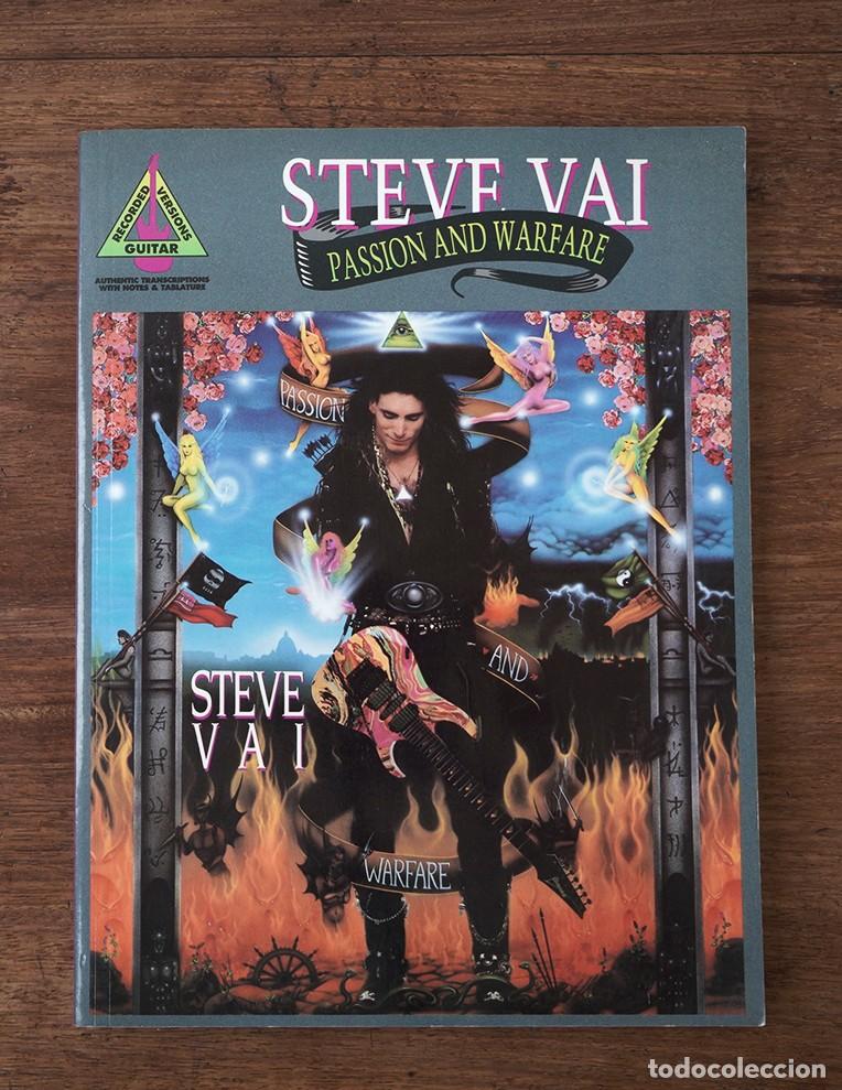 Partituras musicales: Steve Vai &rdquo;Passion and Warfare&rdquo; Guitar TABs
