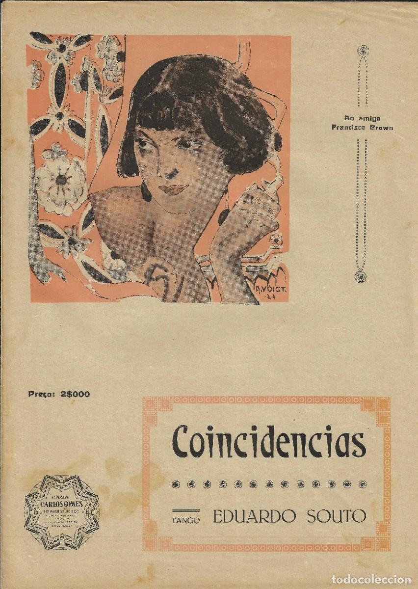 Partituras musicales: PIANO: 3 Tangos de Eduardo Souto - Partituras Antigas Originais!