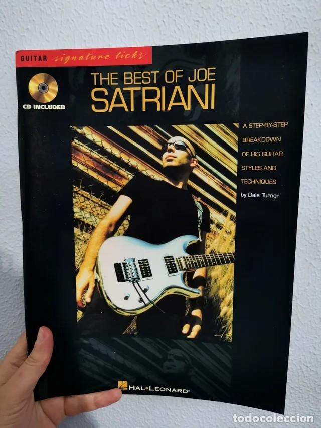 Partituras musicales: (TAB+CD) The Best of Joe Satriani