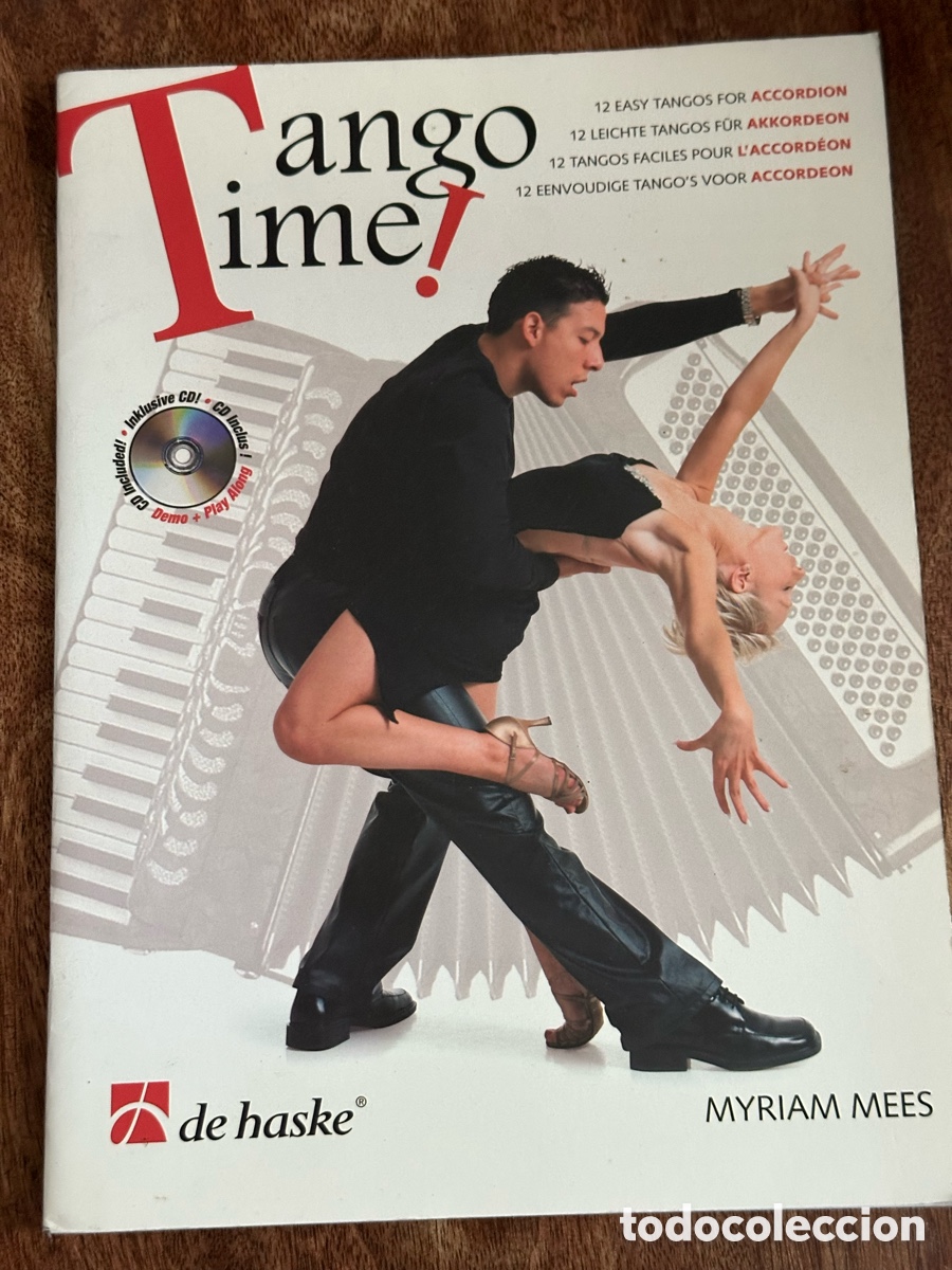 Partituras musicales: Tango Time 12 tangos f&aacute;ciles para acorde&oacute;n