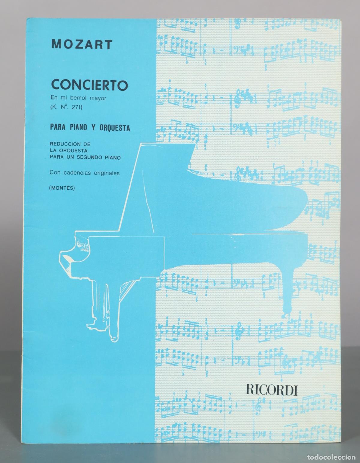 Partituras musicales: PARTITURA. Concierto en mi bemol mayor K. 271 para piano y orquesta - Wolfgang Amadeus Mozart,