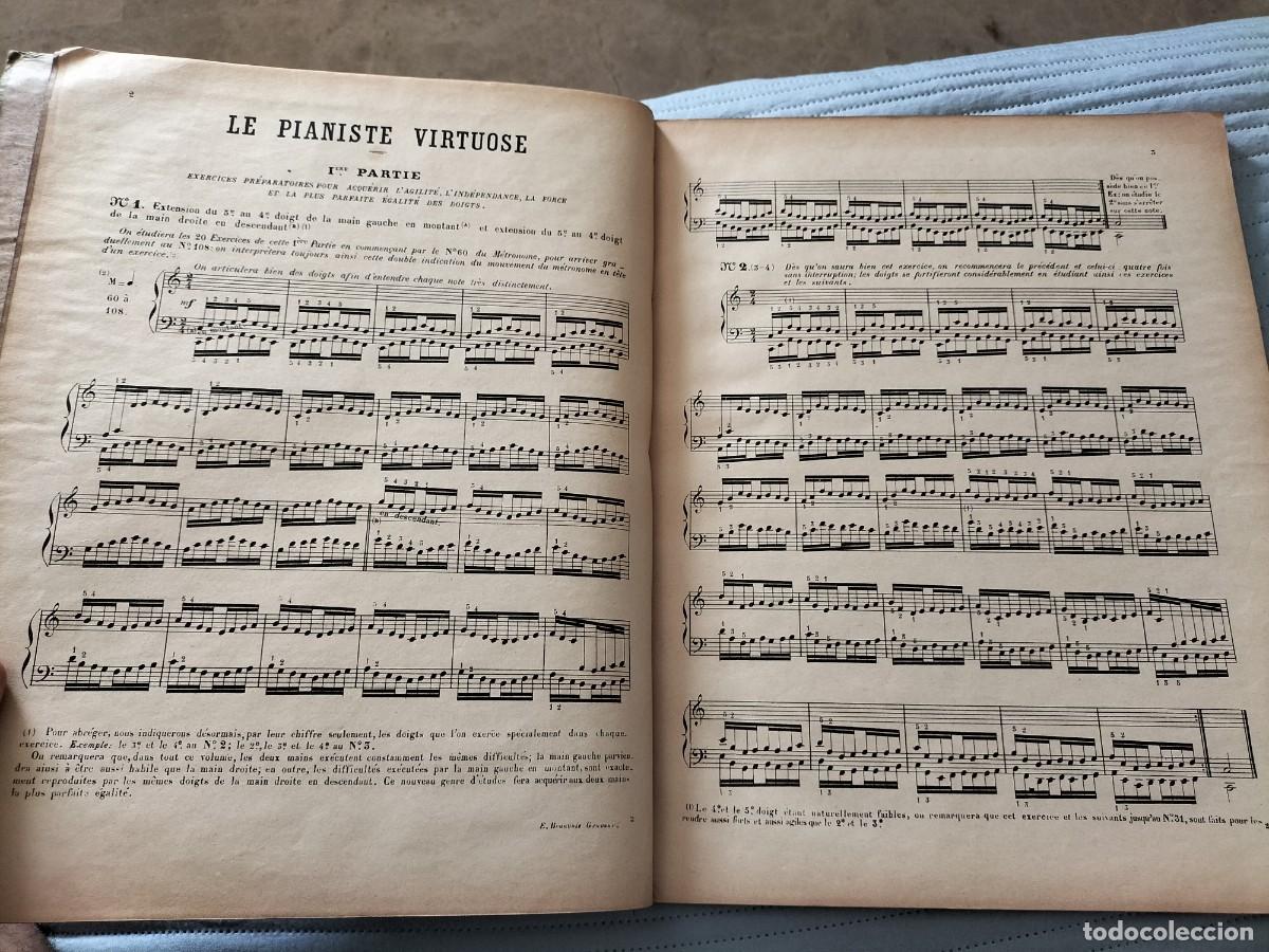 Partituras musicales: Libro partitura antigua. Fin S XIX. LE PIANISTE VIRTUOSE ( EL PIANISTA VIRTUOSO)