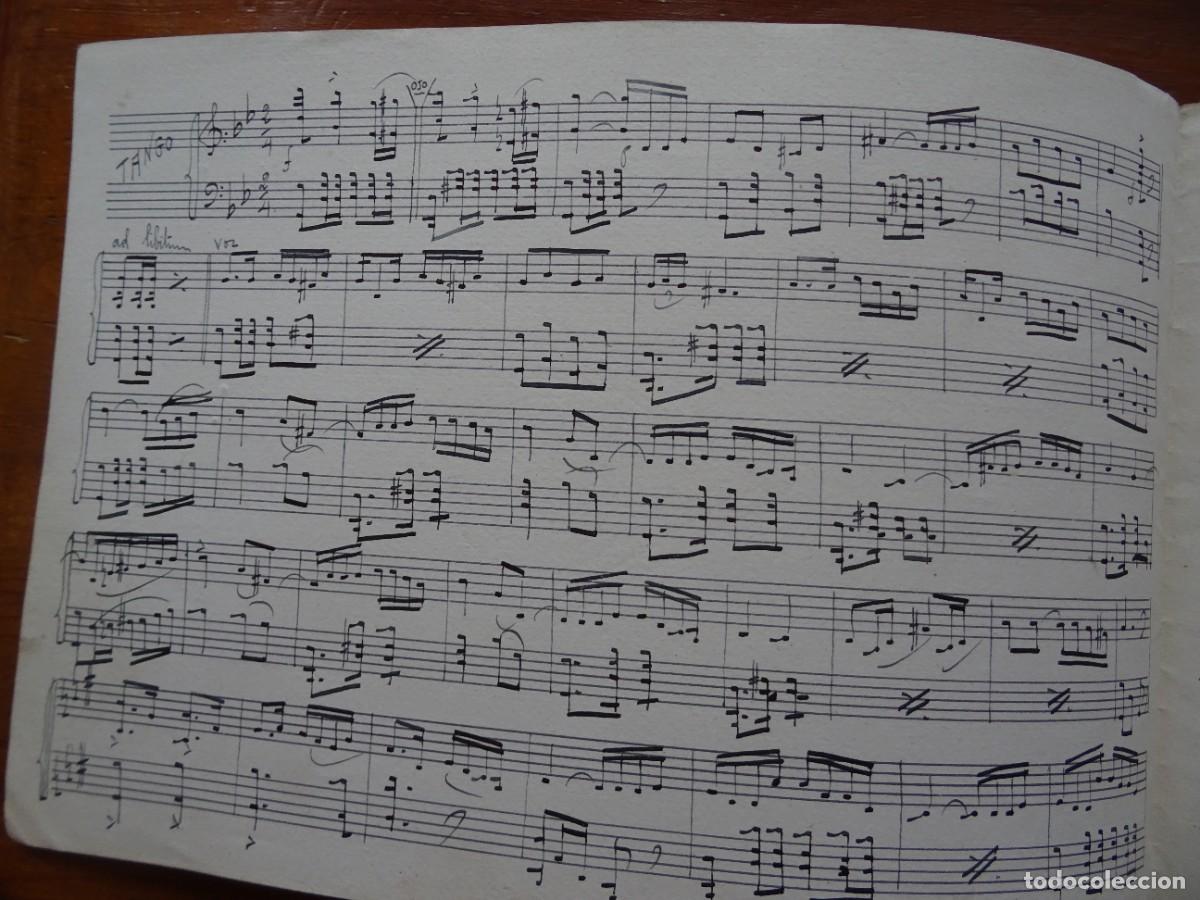 Partituras musicales: Mart&iacute;nez del Castillo, pianista del Tiro de Pich&oacute;n de Melilla, El Primer Tango, 1927, 2 pags