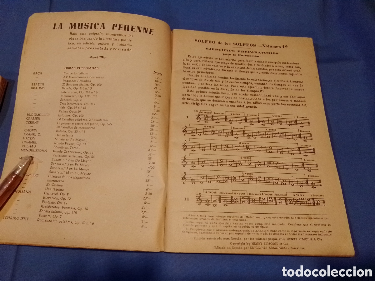Partituras musicales: Libro solfeo de los solfeos vol 1 - Foto 2