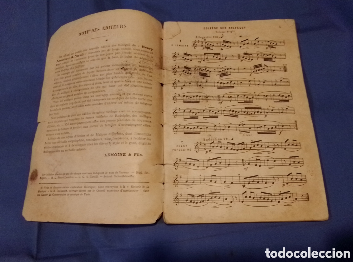 Partituras musicales: Libro solfeo de los solfeos - Foto 2