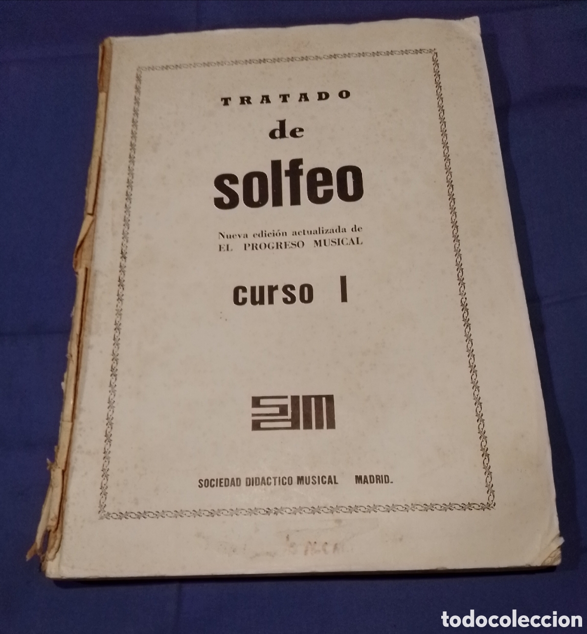 Partituras musicales: Tratado de solfeo curso I