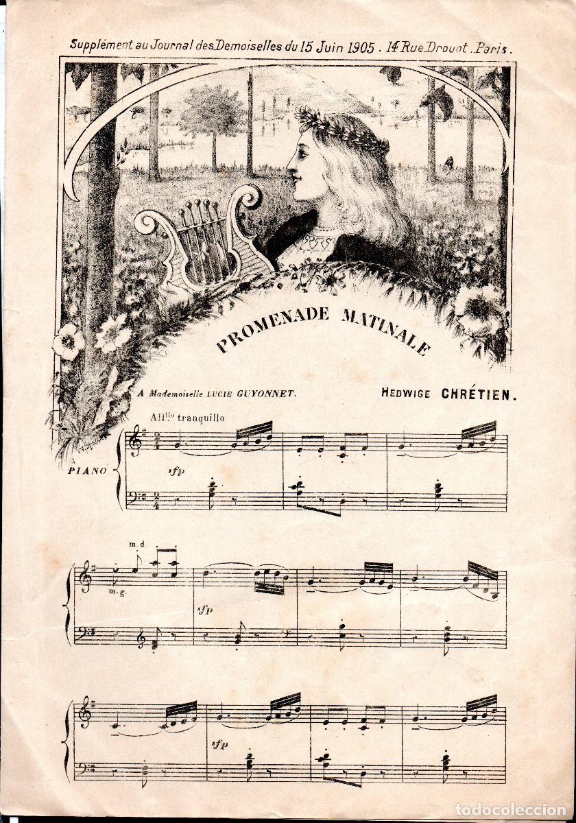 Partitions Musicales: [Partitura]. Promenade Matinale.