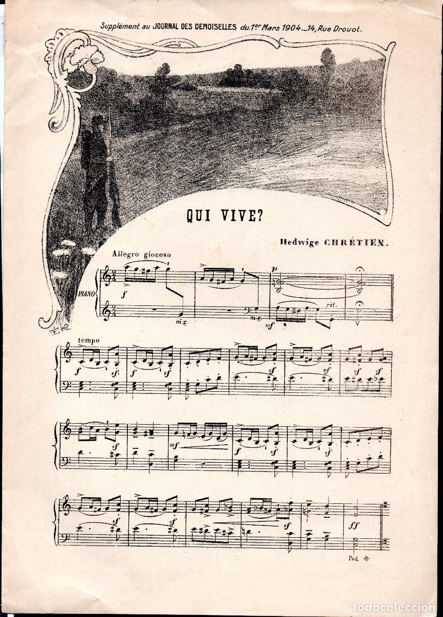 Partitions Musicales: [Partitura]. Qui vive?