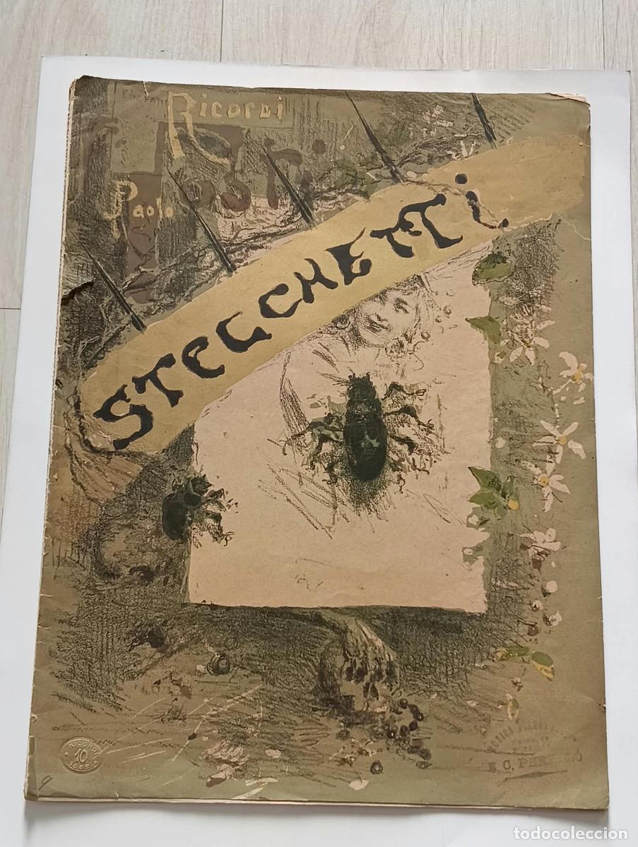 Partitions Musicales: [Partitura]. Pagine d'album parole di Lorenzo Stecchetti. Musicate da F. Paolo Tosti.
