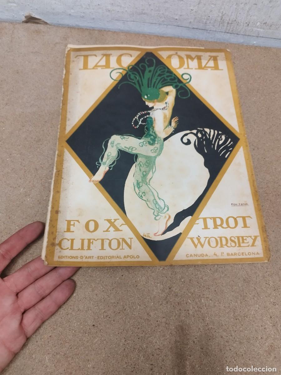 Partituren: Antigua partitura. Tacoma Fox Trot. Clifton Worsley.