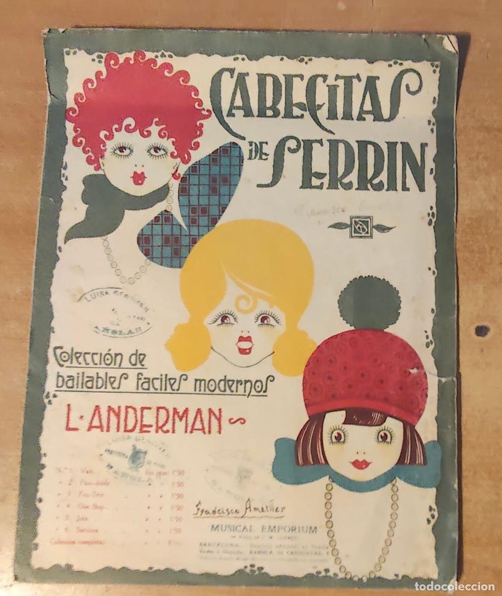 Partituras musicales: Partitura Cabecitas de Serrin. L-Anderman. Coleccion de bailables faciles modernos.