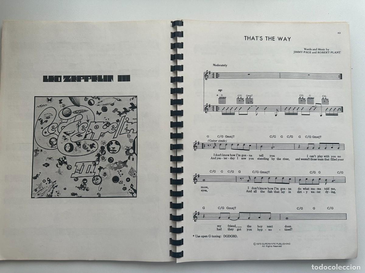 Partituras musicales: Led Zeppelin - Complete Guitar - Foto 6