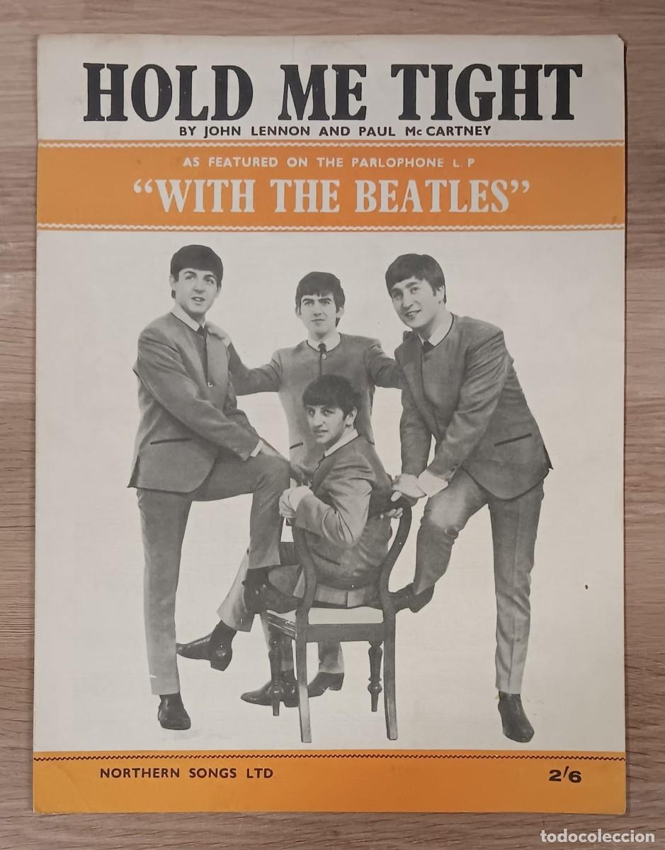 Partituras musicales: PARTITURA HOLD ME TIGHT WITH THE BEATLES