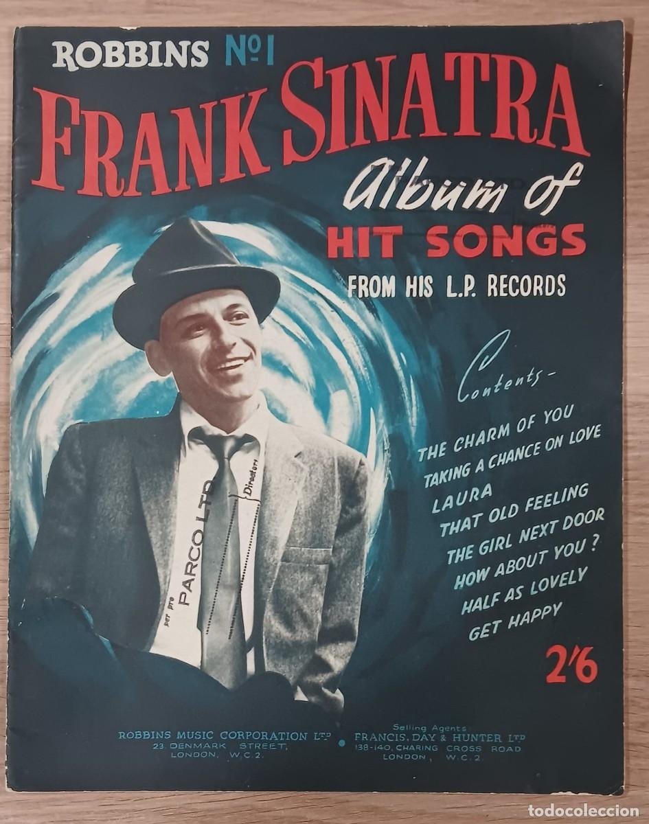 Partituras musicales: PARTITURA FRANK SINATRA ALBUM OF HIT SONGS