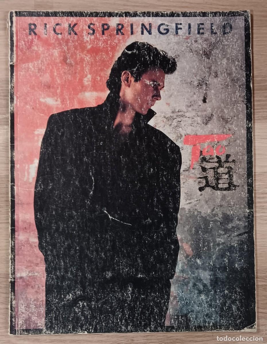 Partituras musicales: LIBRO PARTITURA RICK SPRINGFIELD TAO