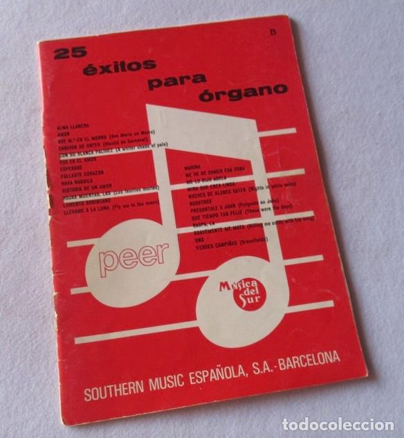 Partituras musicales: 25 EXITOS PARA ORGANO - Foto 6