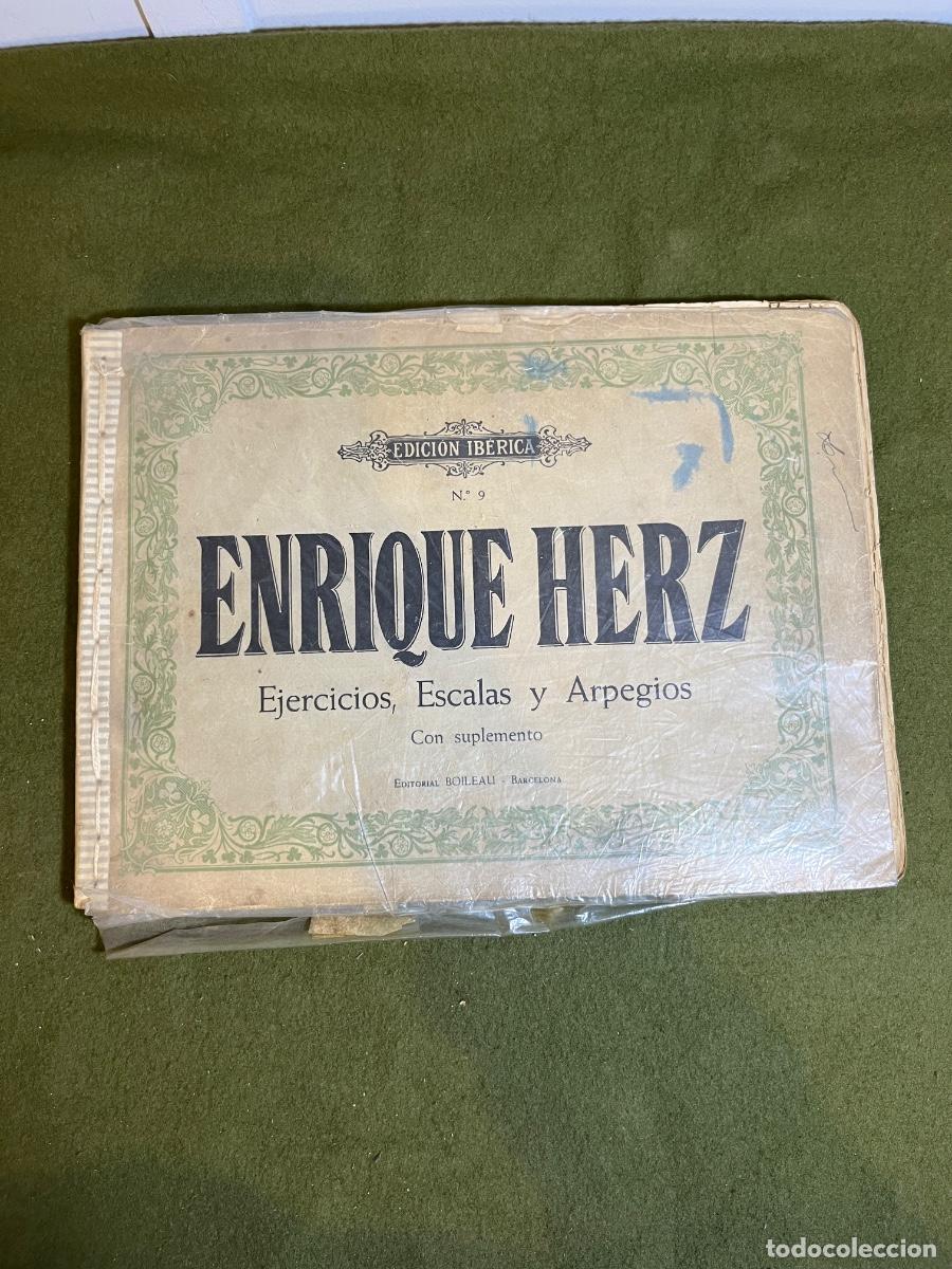 Musical scores: Ejercicios Escalas y Arpegios Enrique Herz Henri Herz M&eacute;todo Piano Boileau Edici&oacute;n Ib&eacute;rica N&ordm; 9 Part
