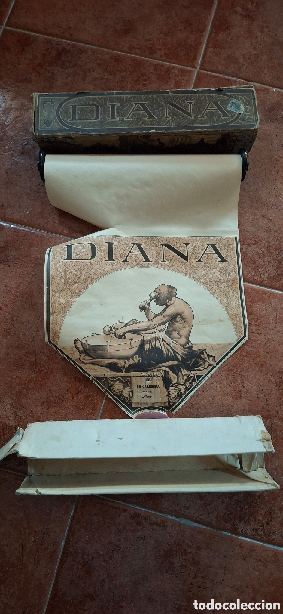 Partituras musicales: Rollo de Pianola Marca Diana N&ordm; 1685 - La Calesera (Romanza) - Alonso (Madrid)
