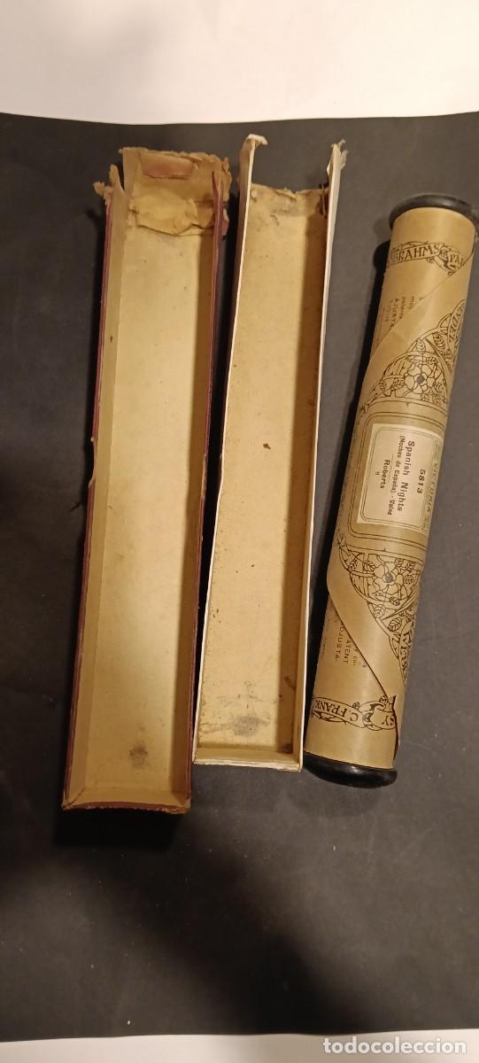 Musical scores: ROLLO DE PIANOLA ANTIGUO MARCA VICTORIA - SPANISH NIGHTS (NOCHES DE ESPA&Ntilde;A) VALSE