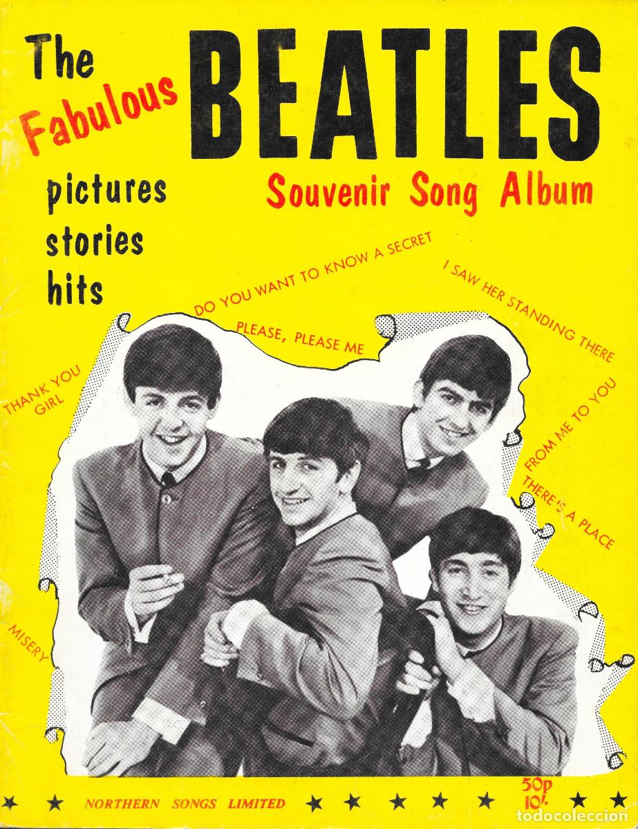 Partituras musicales: Beatles &rdquo;The Fabulous Beatles Souvenir Song Album&rdquo; 1963