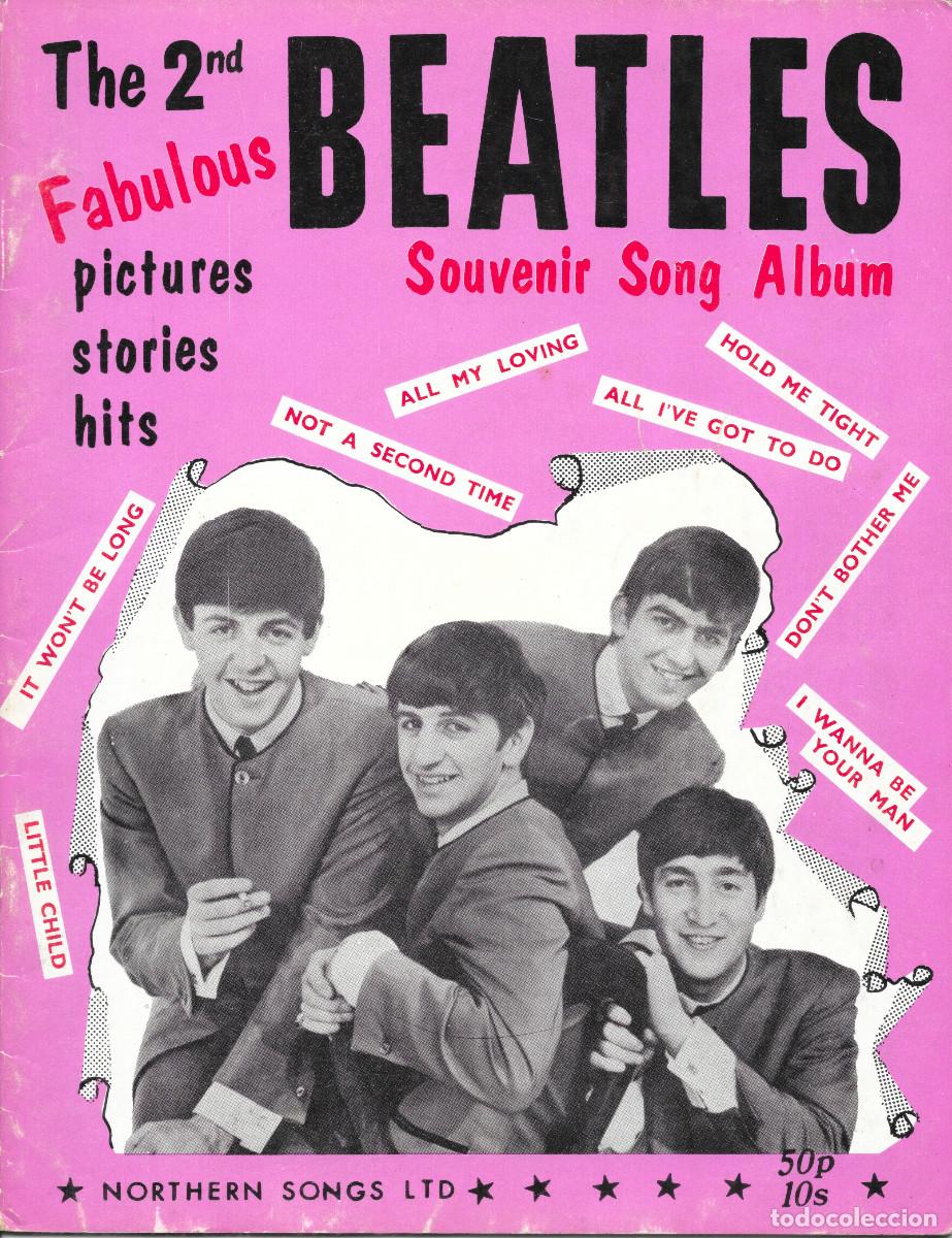 Partituras musicales: Beatles &rdquo;The 2nd Fabulous Beatles Souvenir Song Album&rdquo; 1964