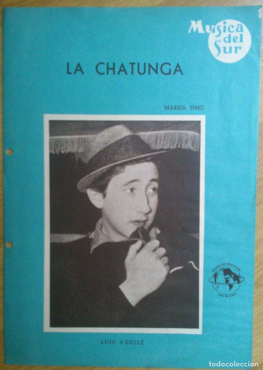 Partitions Musicales: PARTITURA 'LA CHATUNGA' - LUIS AGUILE