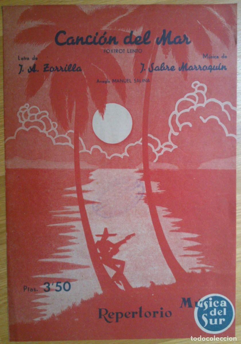 Partiture musicali: PARTITURA 'CANCION DEL MAR'