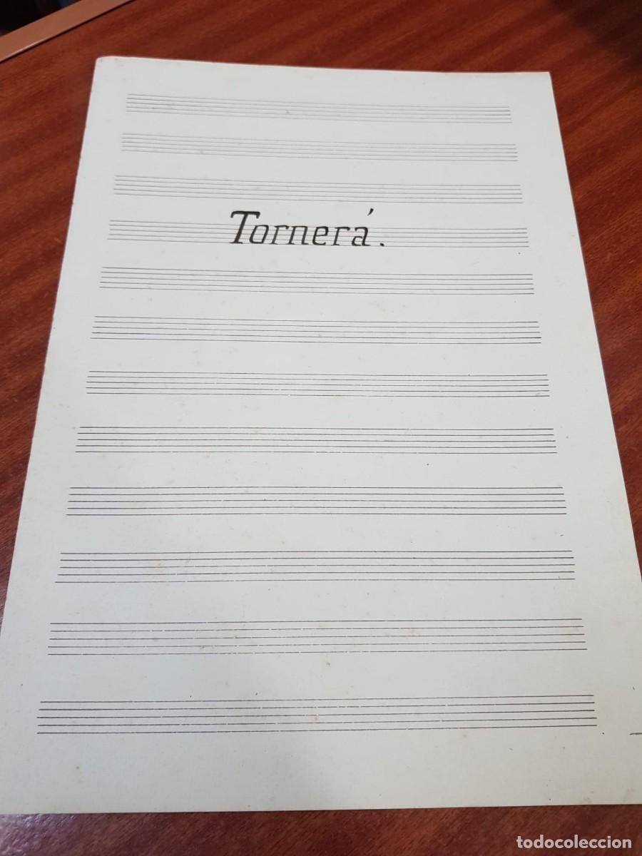Partituras musicales: PARTITURA-TORNERA-ITALIANA