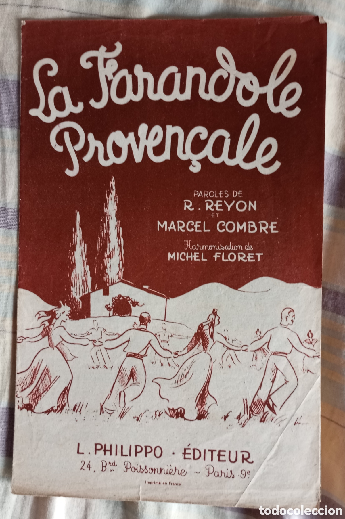 Partituras musicales: Partitura de la farandole proven&ccedil;ale 1951